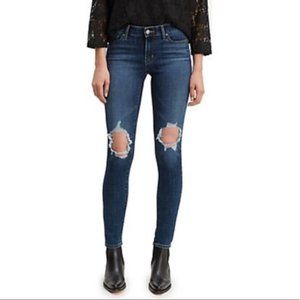 levi's 711 skinny lapis memphis breeze jeans NWT